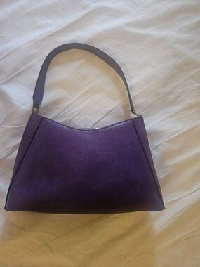Calvin Klein Purple Shoulder Satchel